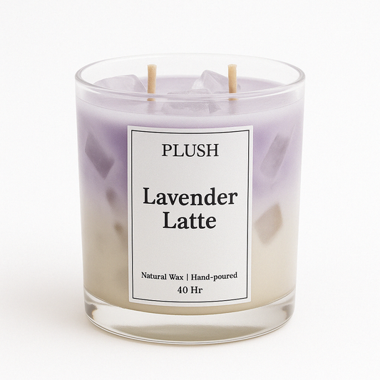 Lavender Latte Candle