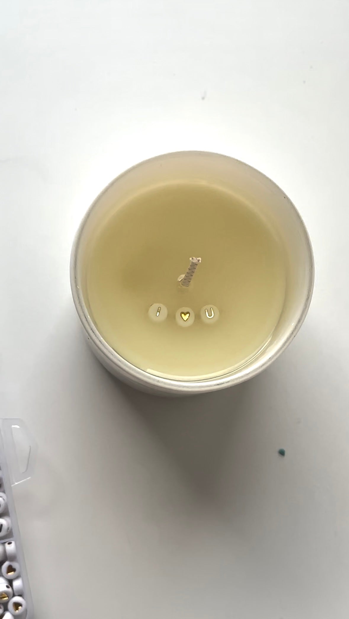 Hidden Message Candle